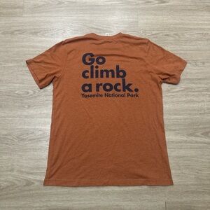 Bella Canvas Men's Yosemite National Park T-shirt “Go Climb a Rock”